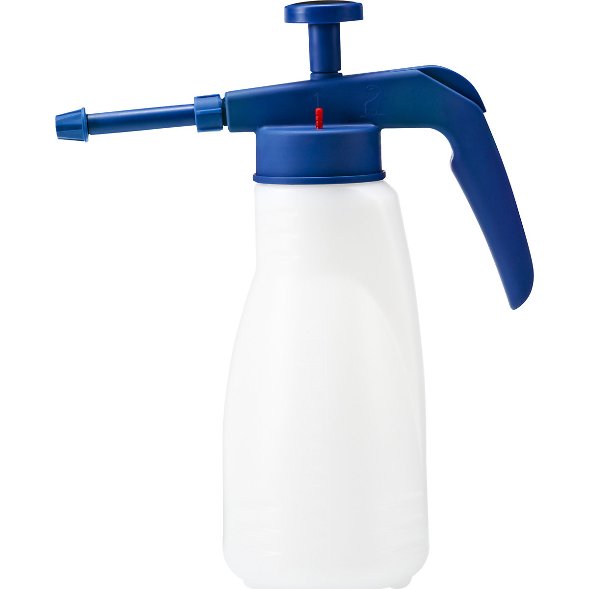 Pump spray container – PRESSOL, for solvents/cleaning agents/disinfectants, capacity 1.5 l, PE white-transparent-0