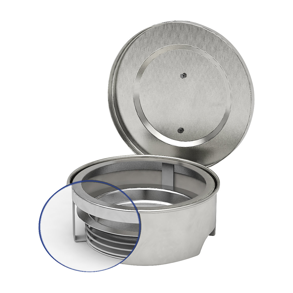 Small parts cleaner with earth connection – FALCON (Product illustration 4)-3