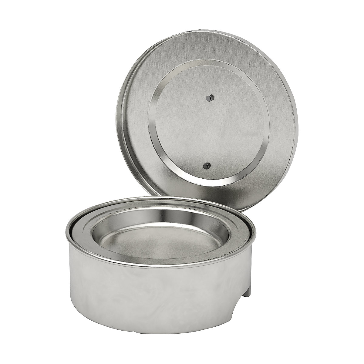 Small parts cleaner with earth connection – FALCON, stainless steel, capacity 2 l-0