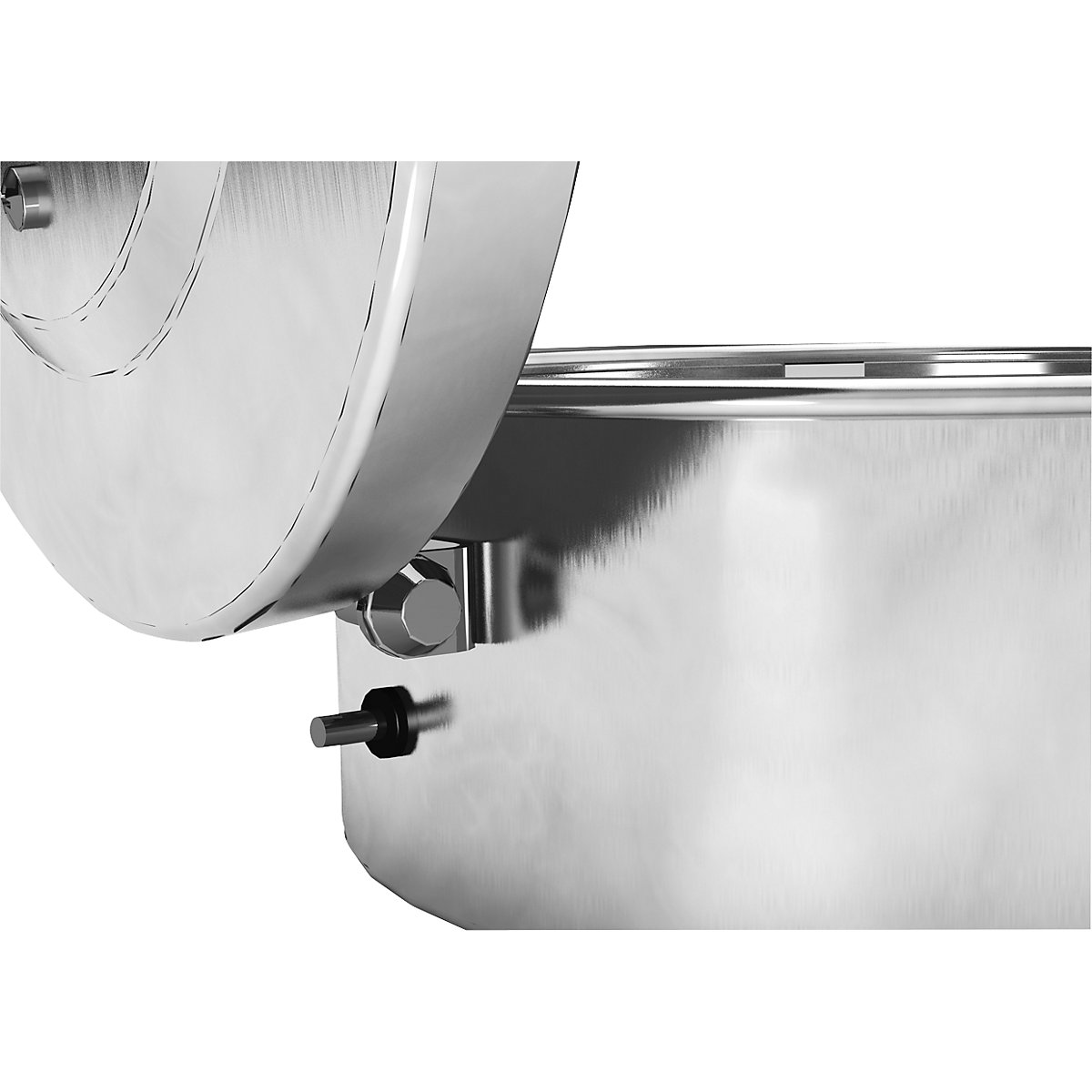 Small parts cleaner with earth connection – FALCON (Product illustration 2)-1