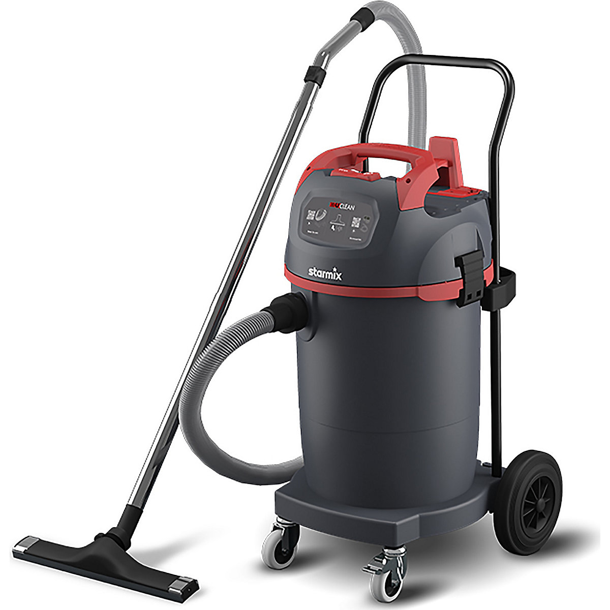 Wet and dry vacuum cleaner for cleaning with professional accessories - starmix