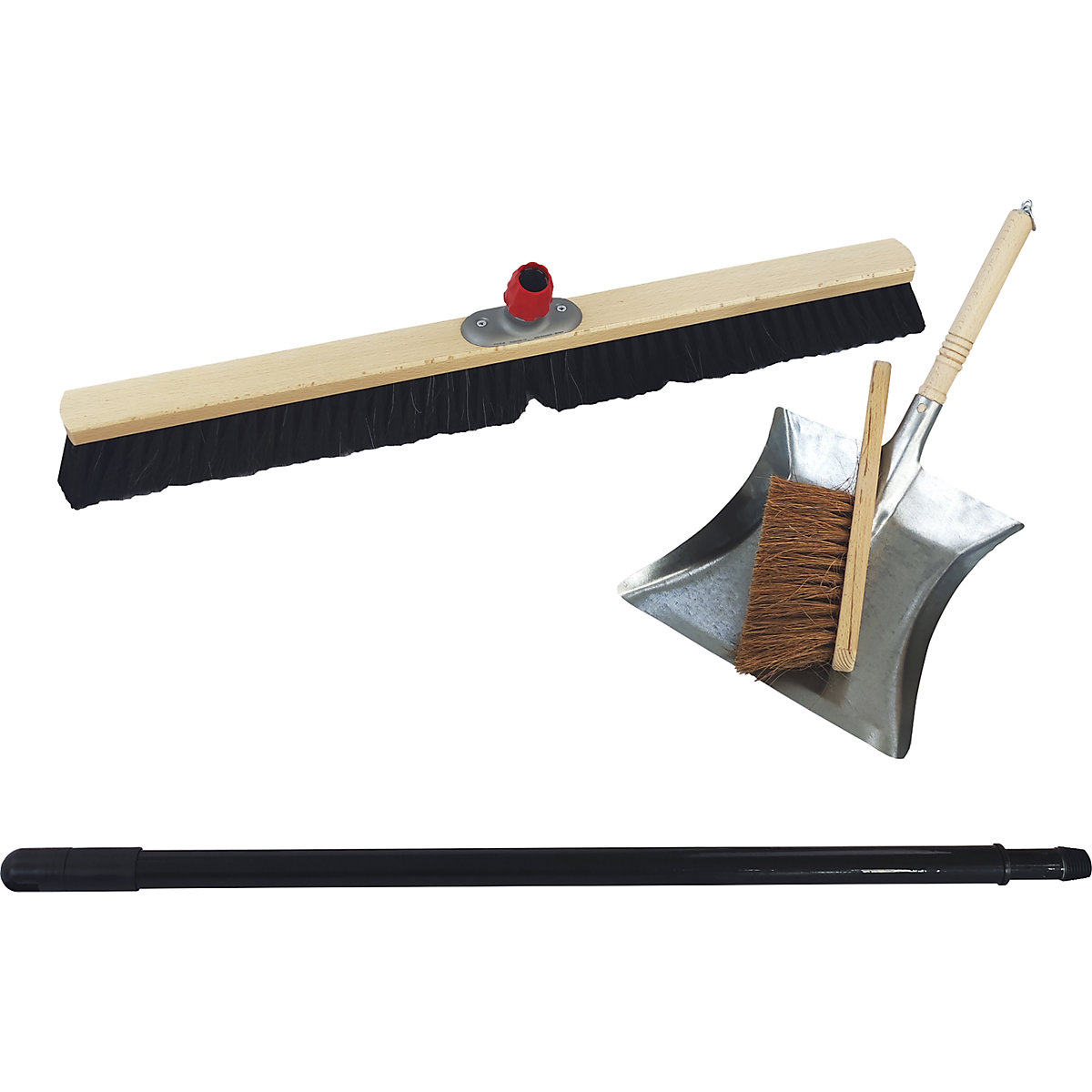 Complete industrial hall broom set (Product illustration 2)-1