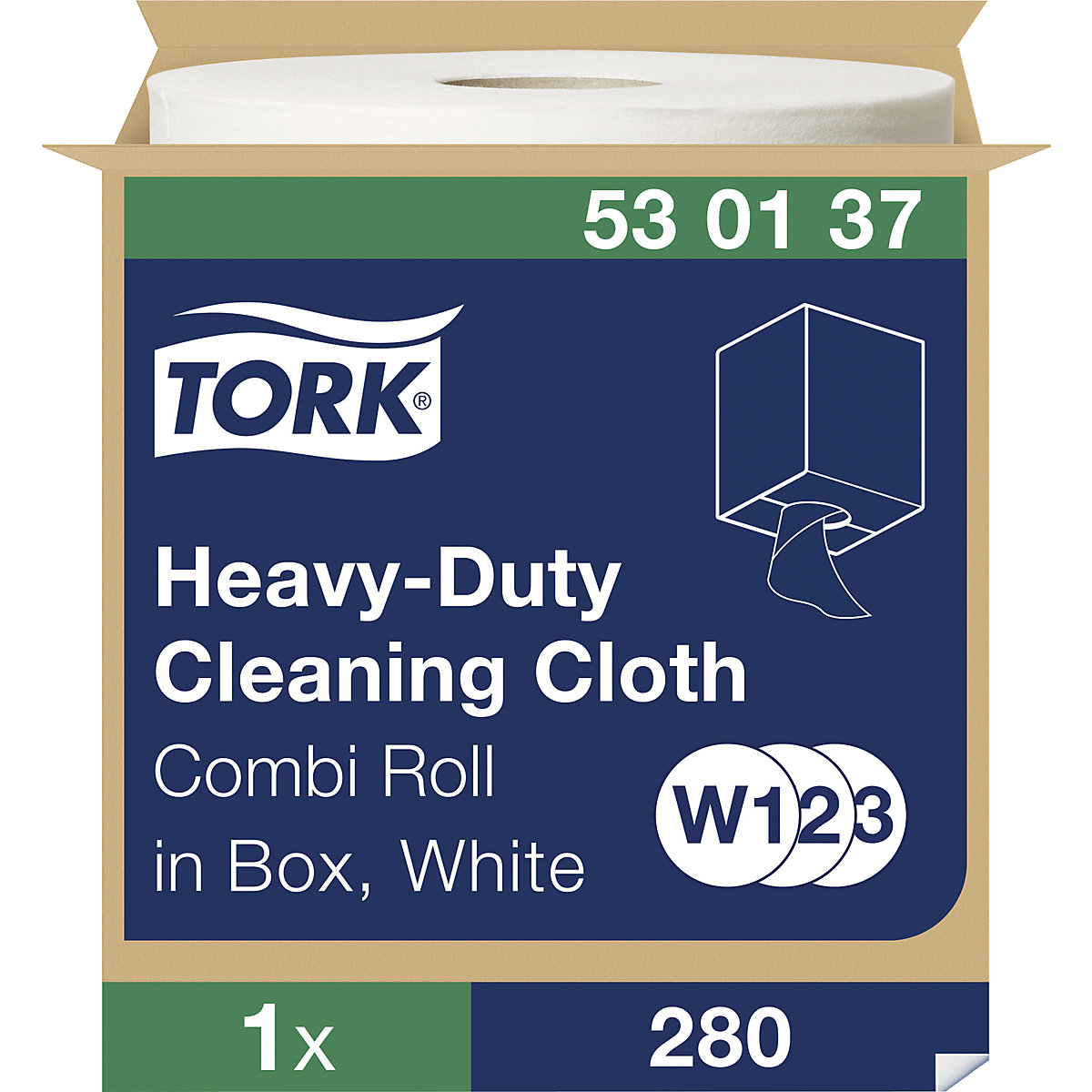Paper wipes, extra strong – TORK (Product illustration 4)-3