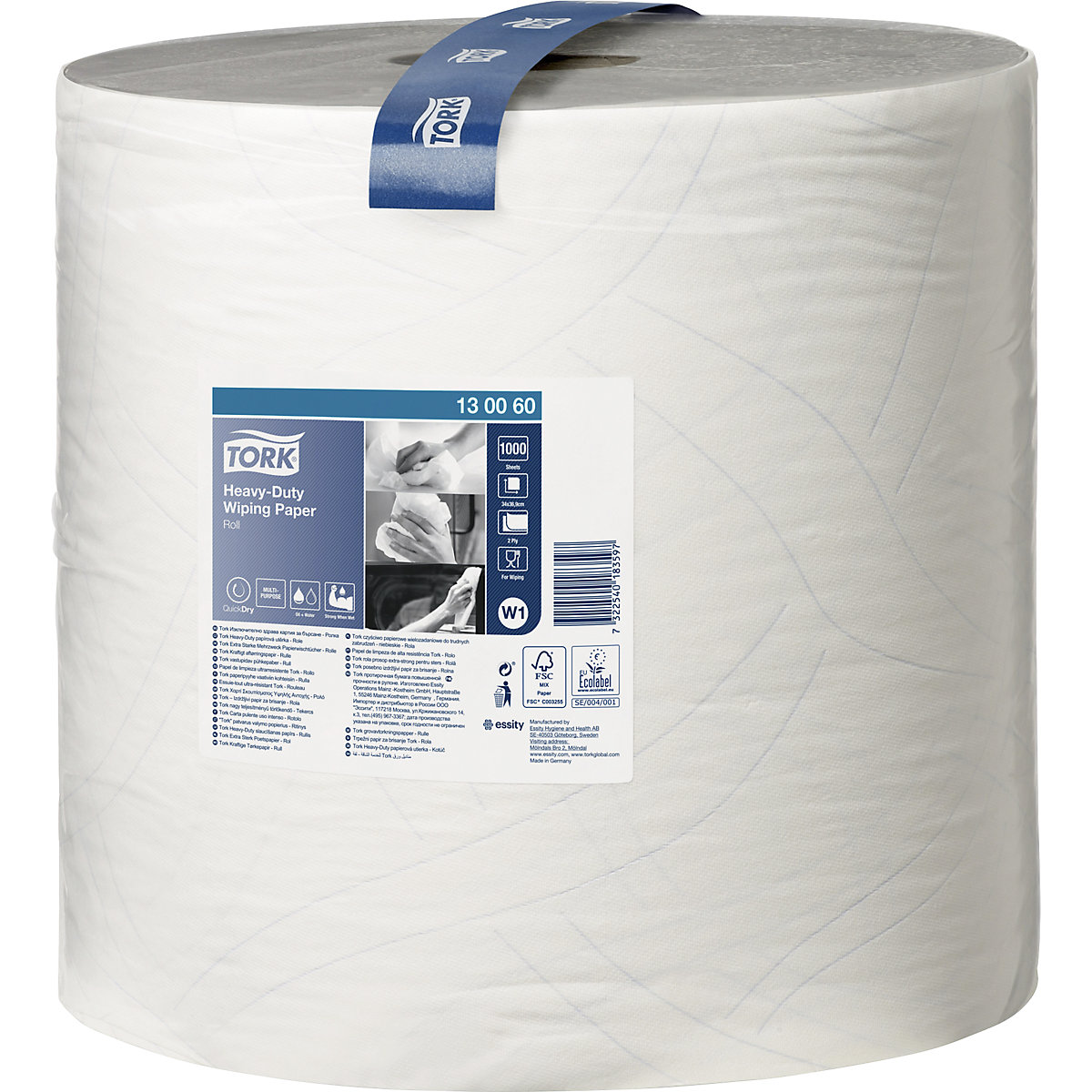 Paper wipes, extra strong – TORK