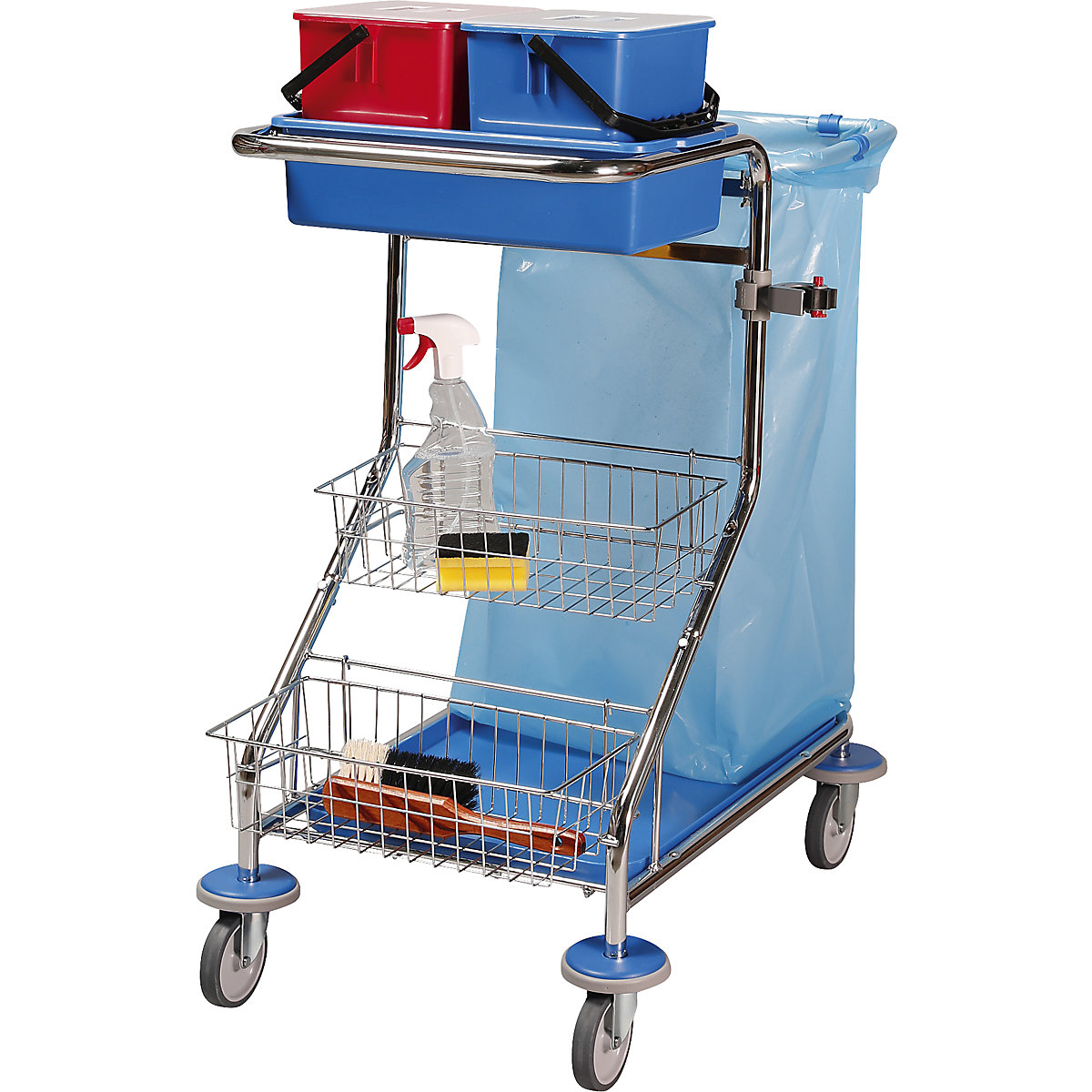 Cleaning and service trolley (Product illustration 4)-3