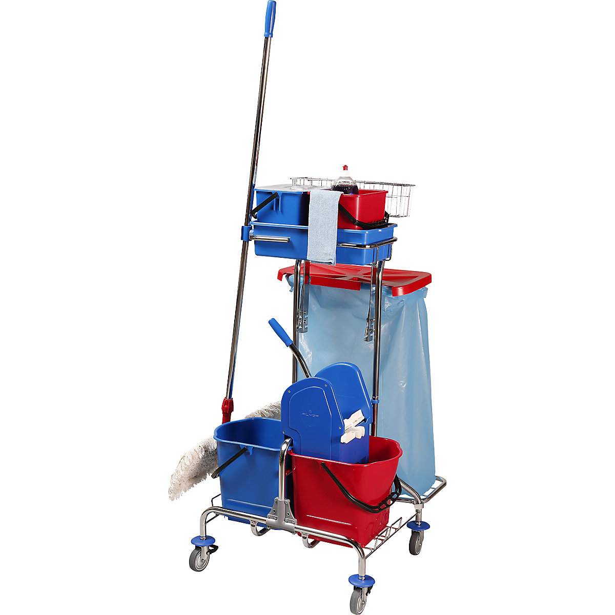 Cleaning trolley set (Product illustration 2)-1