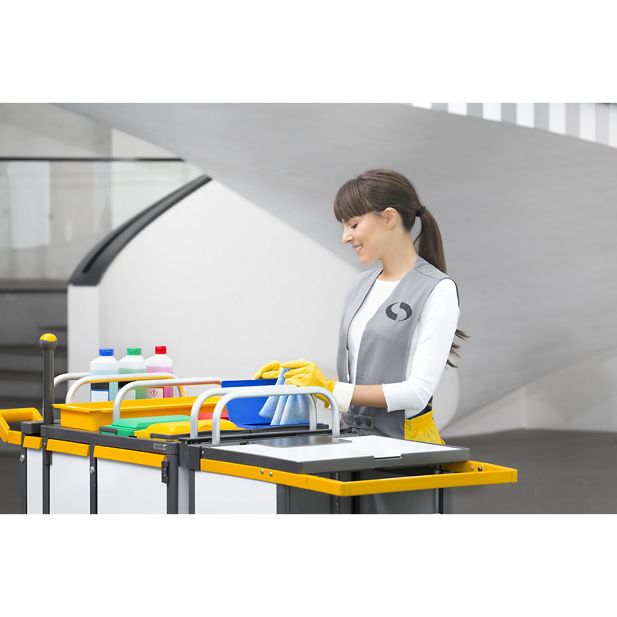EQUIPE cleaning trolley – Vermop (Product illustration 6)-5
