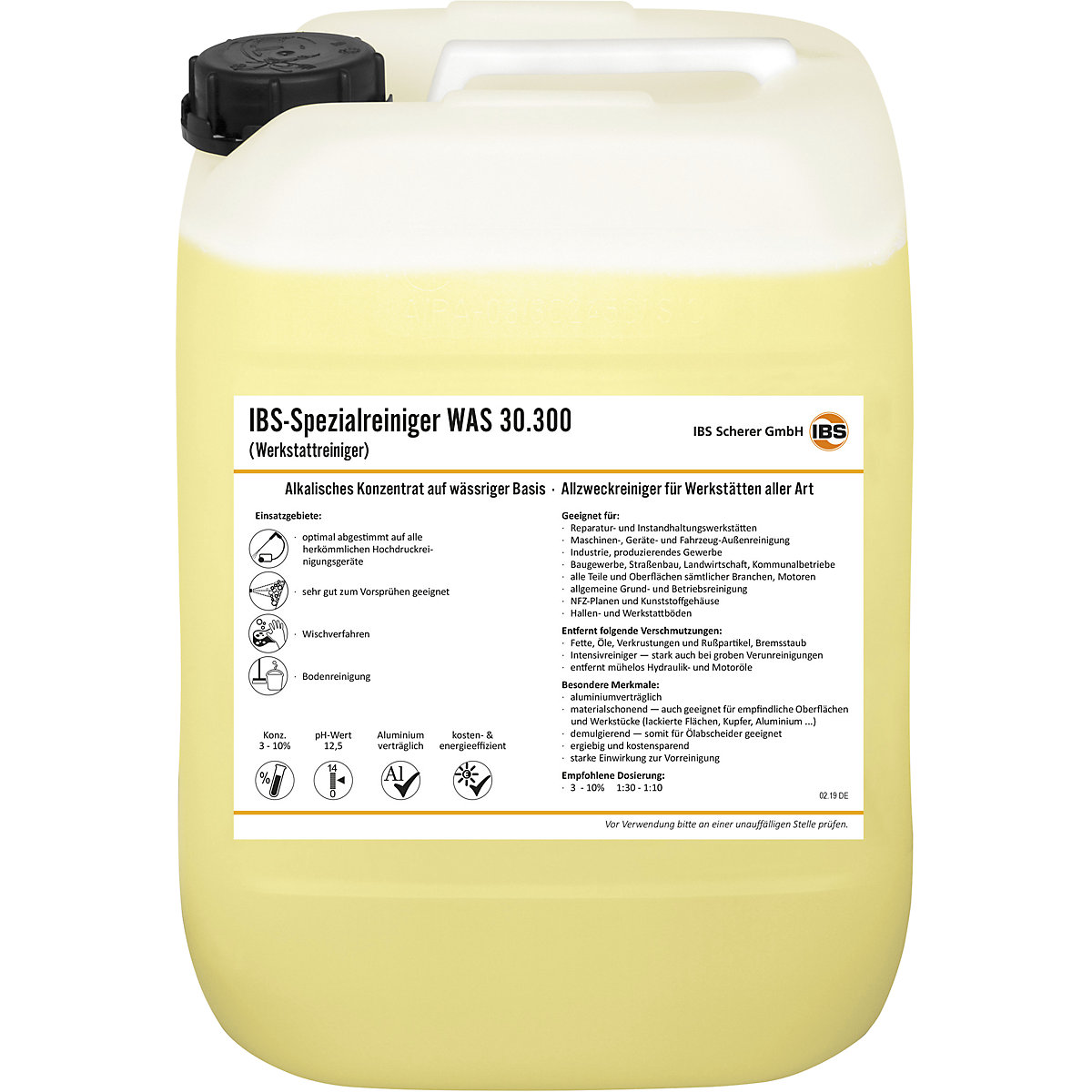 All-purpose cleaner for the workshop – IBS Scherer