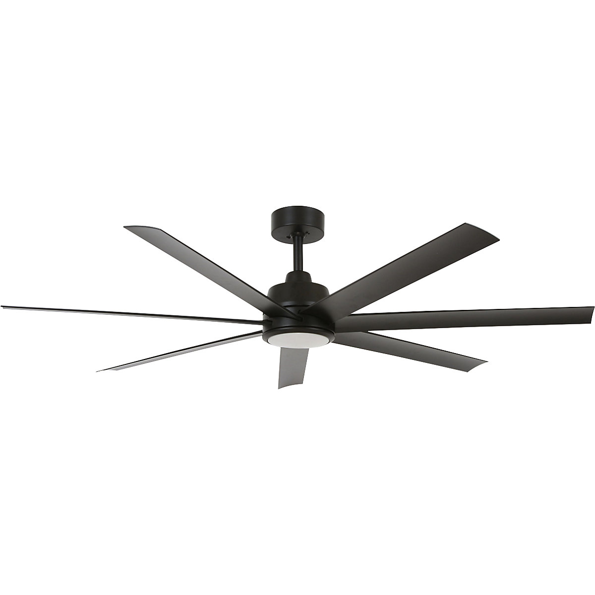 Ventilatore a soffitto Lucci air Atlanta, incl. telecomando e lampadina GX53, nero-0