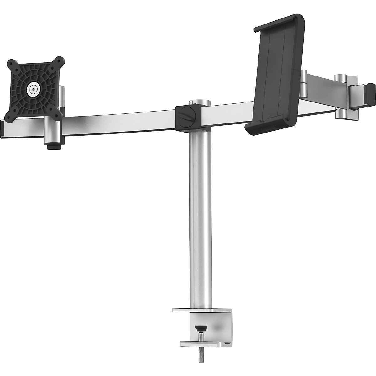 Monitor holder for 1 monitor and 1 tablet - DURABLE