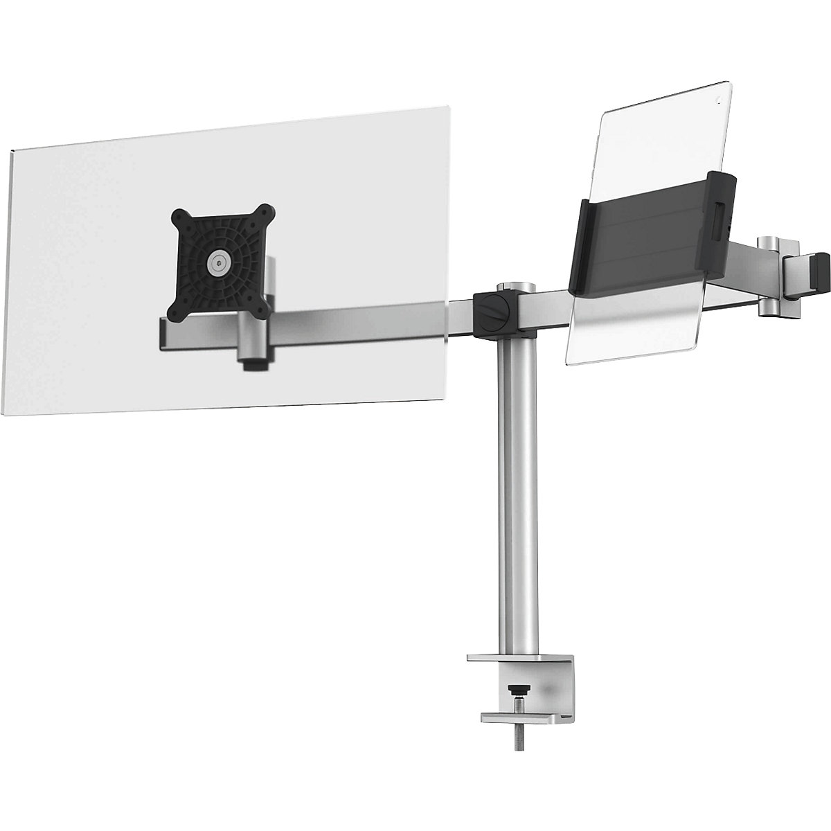 Monitor holder for 1 monitor and 1 tablet – DURABLE (Product illustration 4)-3