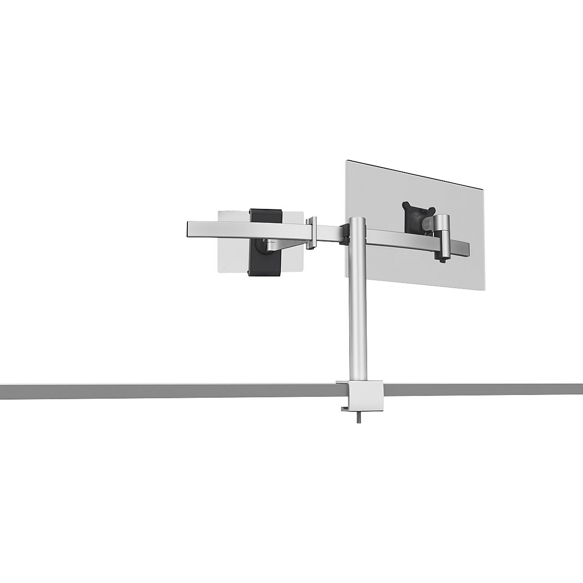 Monitor holder for 1 monitor and 1 tablet – DURABLE (Product illustration 7)-6