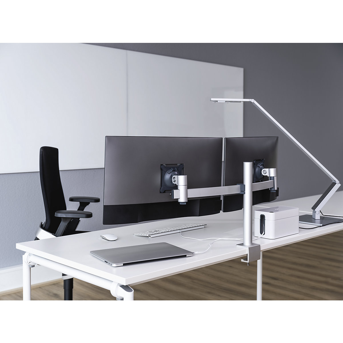 Monitor holder for 2 monitors – DURABLE (Product illustration 2)-1