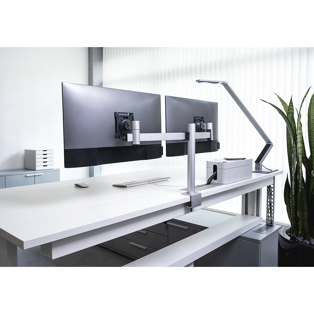 Monitor holder for 2 monitors – DURABLE (Product illustration 5)-4