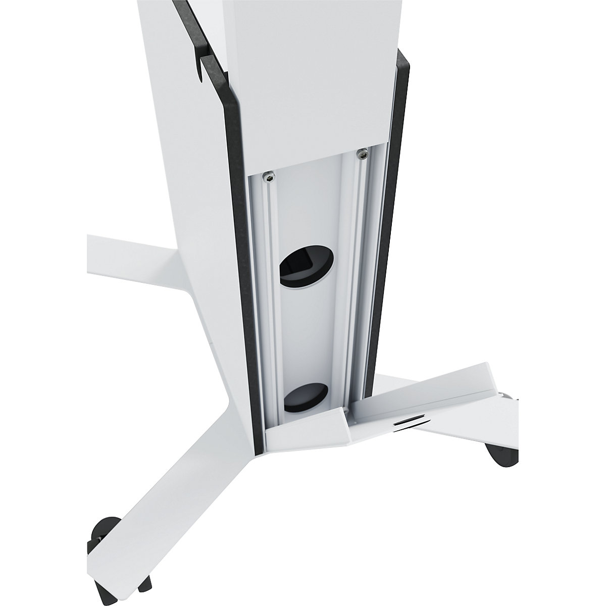 COWORKSTATION® mobile TV trolley – DURABLE (Product illustration 4)-3
