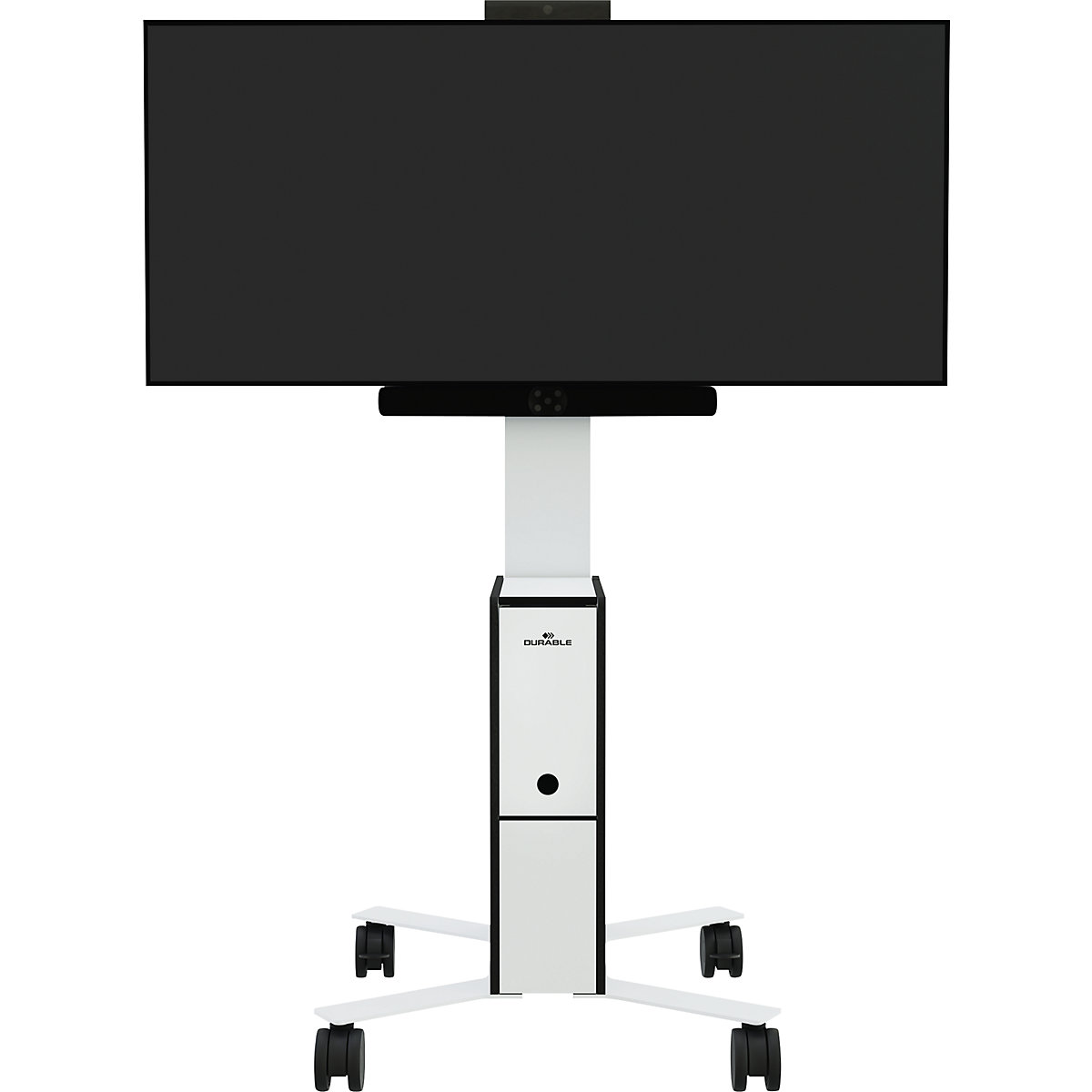 COWORKSTATION® mobile TV trolley – DURABLE (Product illustration 7)-6