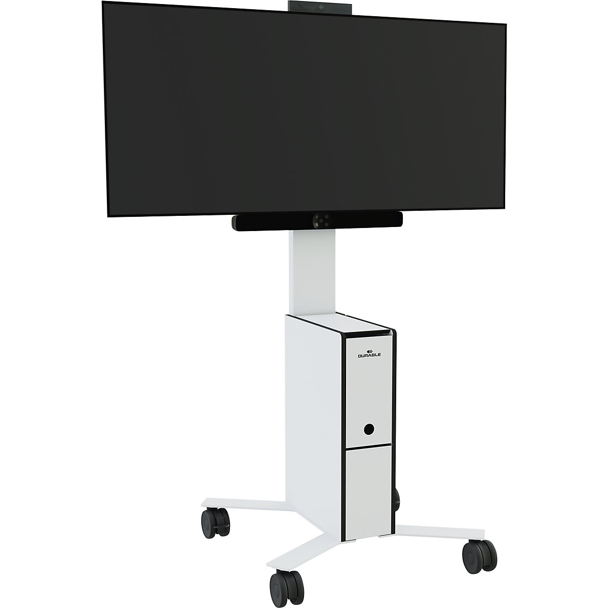 COWORKSTATION® mobile TV trolley – DURABLE (Product illustration 11)-10