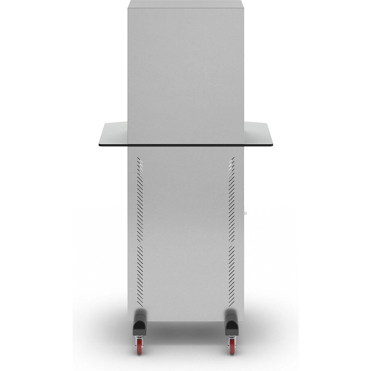 Stainless steel PC cupboard – eurokraft pro (Product illustration 9)-8