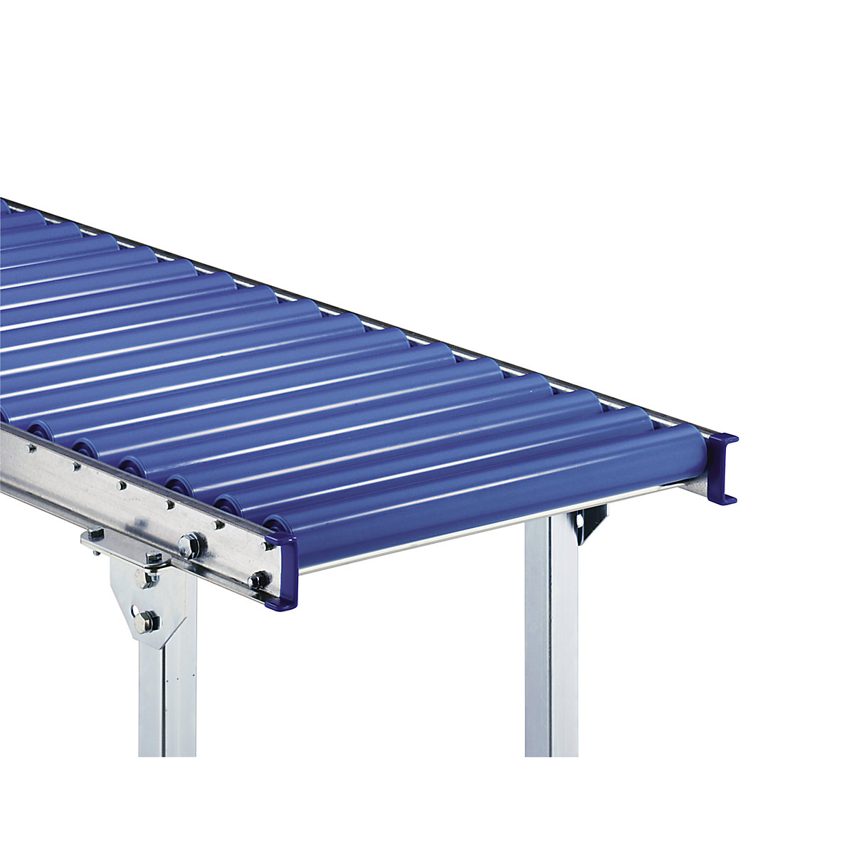 Light duty roller conveyor, steel frame with plastic rollers – Gura (Product illustration 3)-2