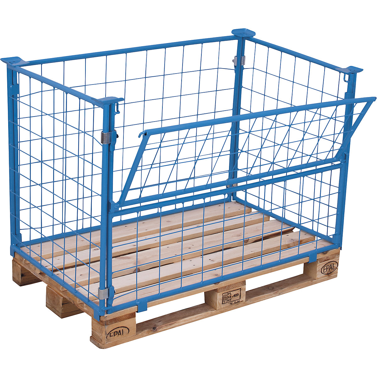 Raklapra helyezhető rácsos keret – ratioform