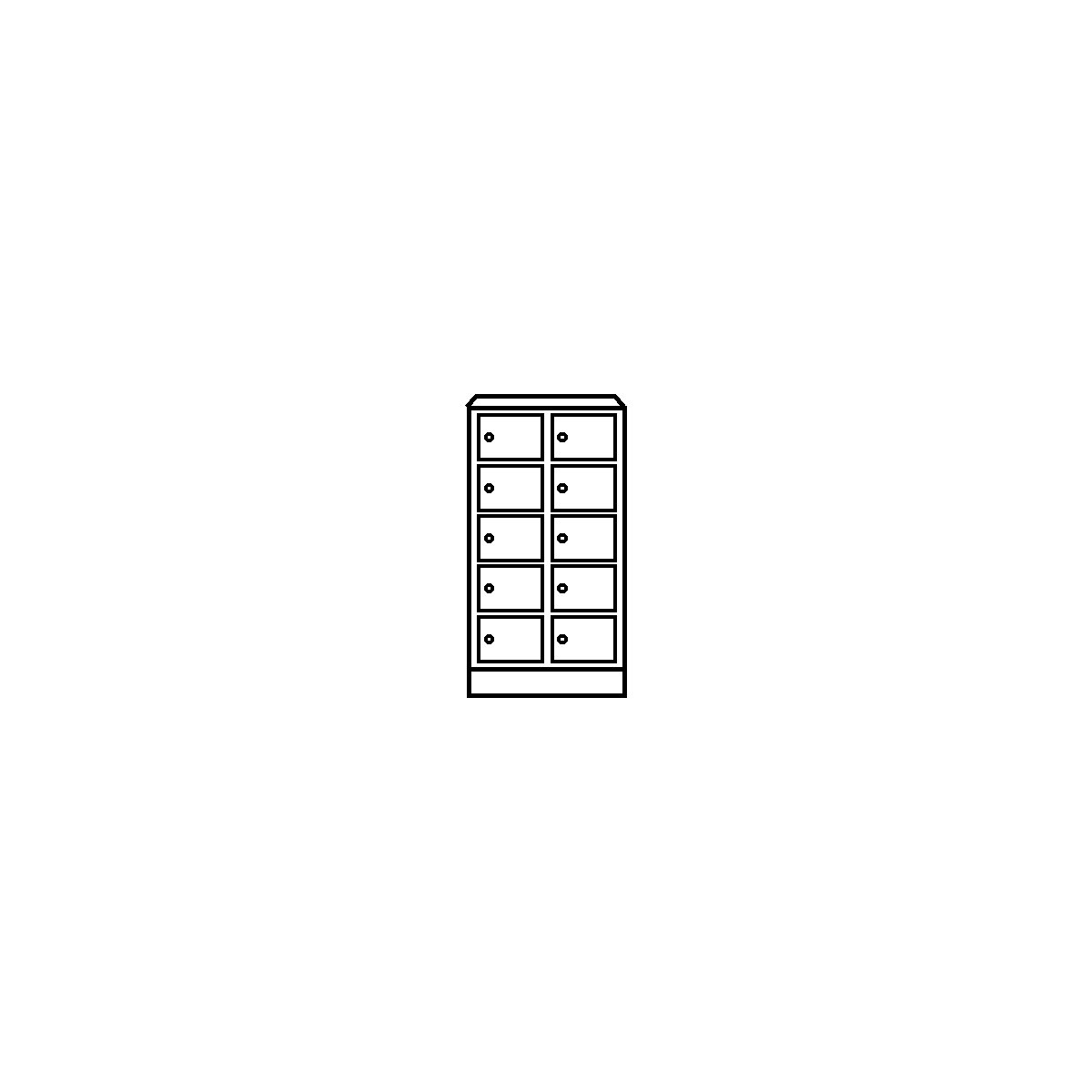 Valuables locker – Wolf (Product illustration 2)-1