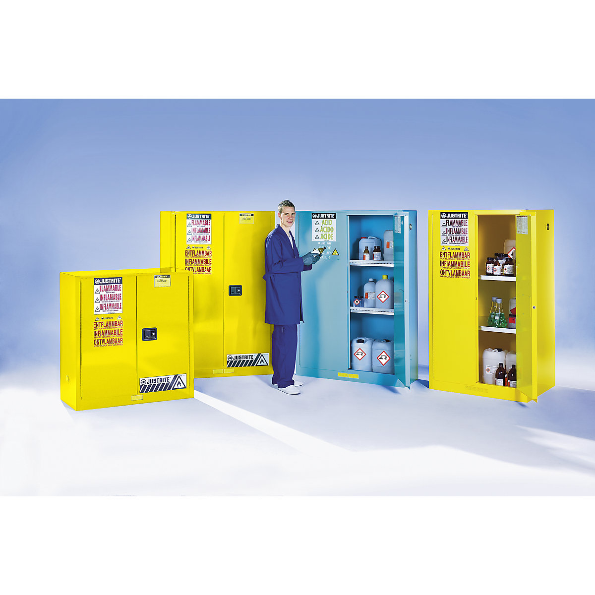 FM safety cupboards – Justrite (Product illustration 2)-1