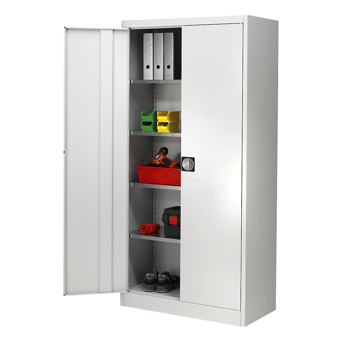 Storage cupboard, HxW 1950 x 950 mm – mauser (Product illustration 2)-1