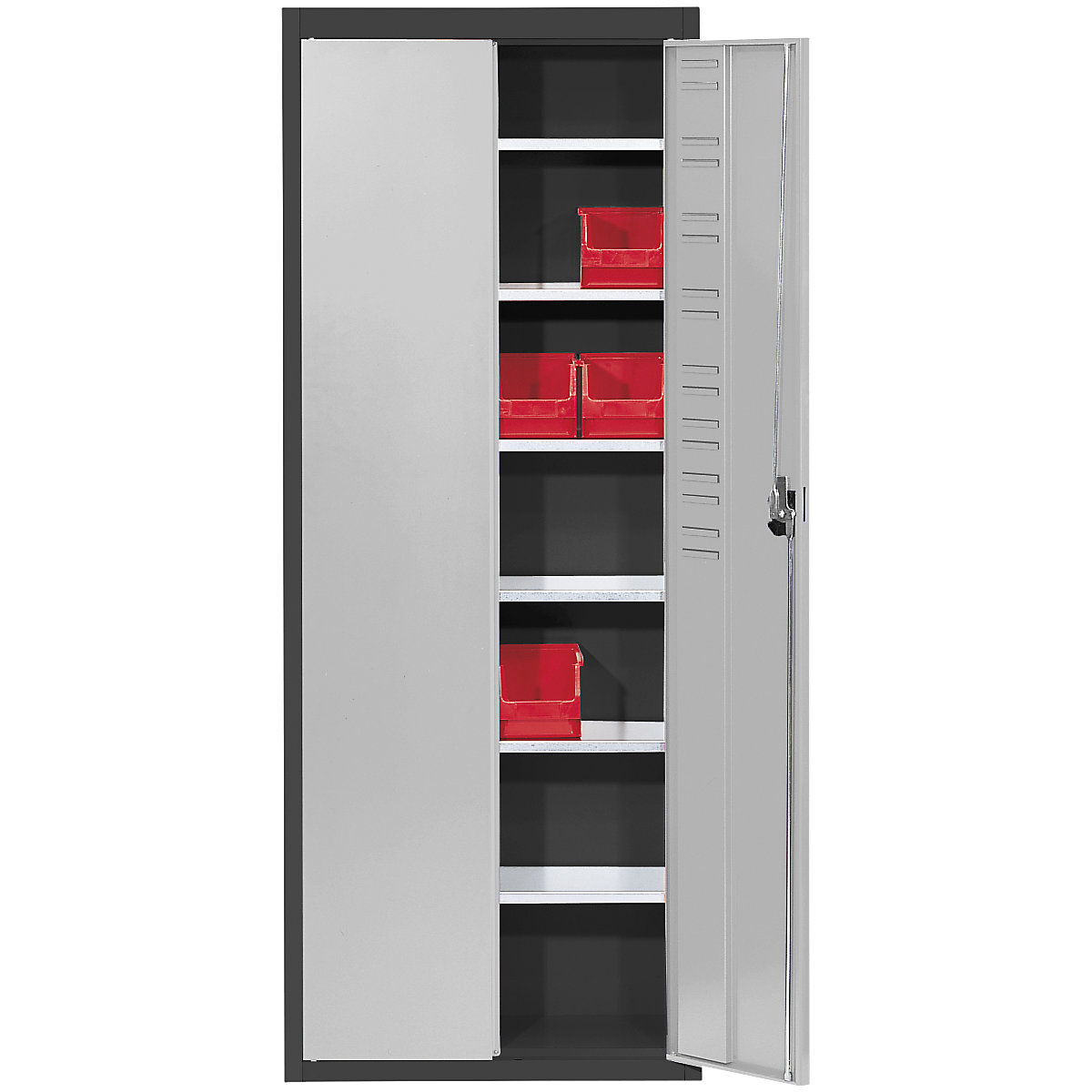 Storage cupboard, without open fronted storage bins – mauser