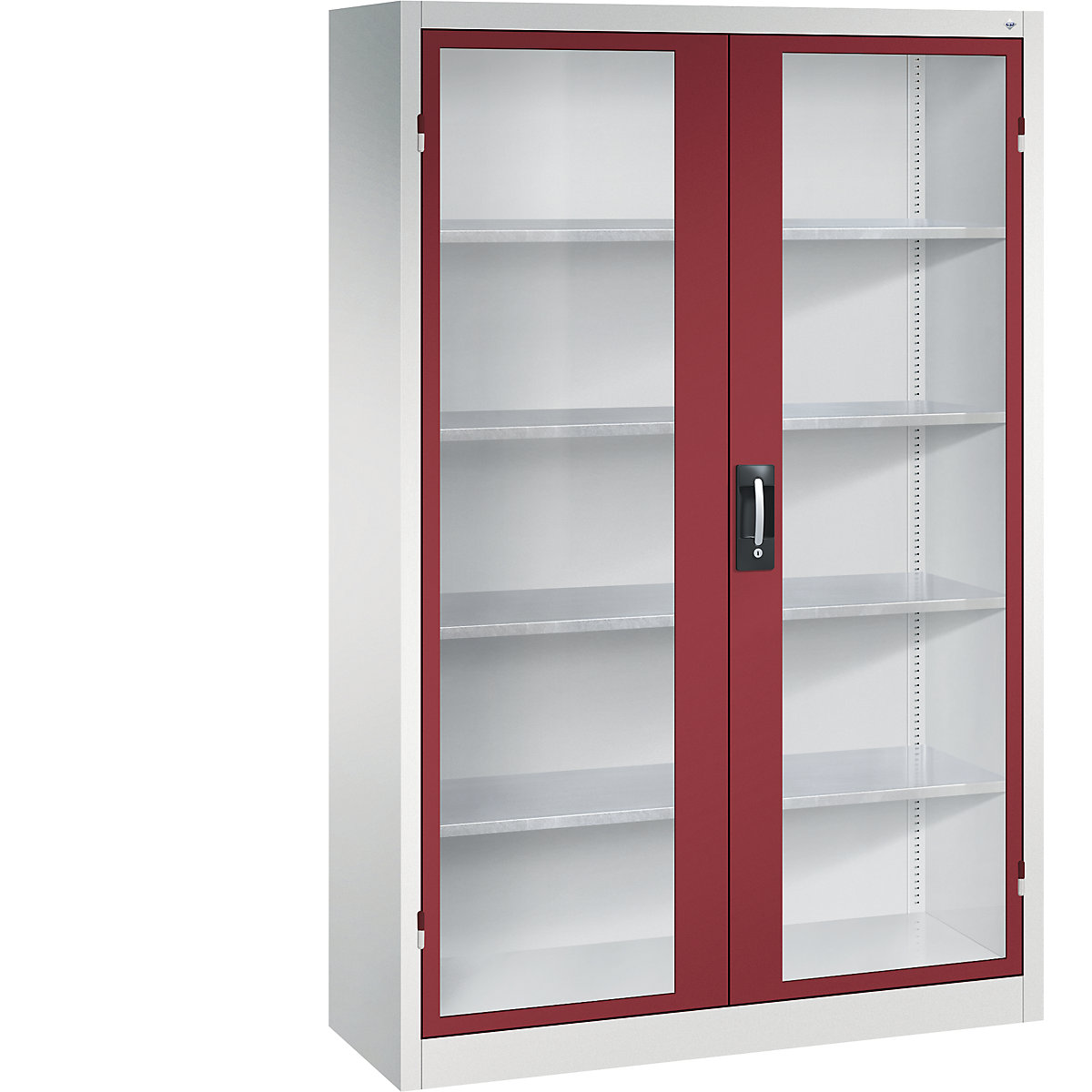 Vision panel double door cupboard – C+P (Product illustration 2)-1