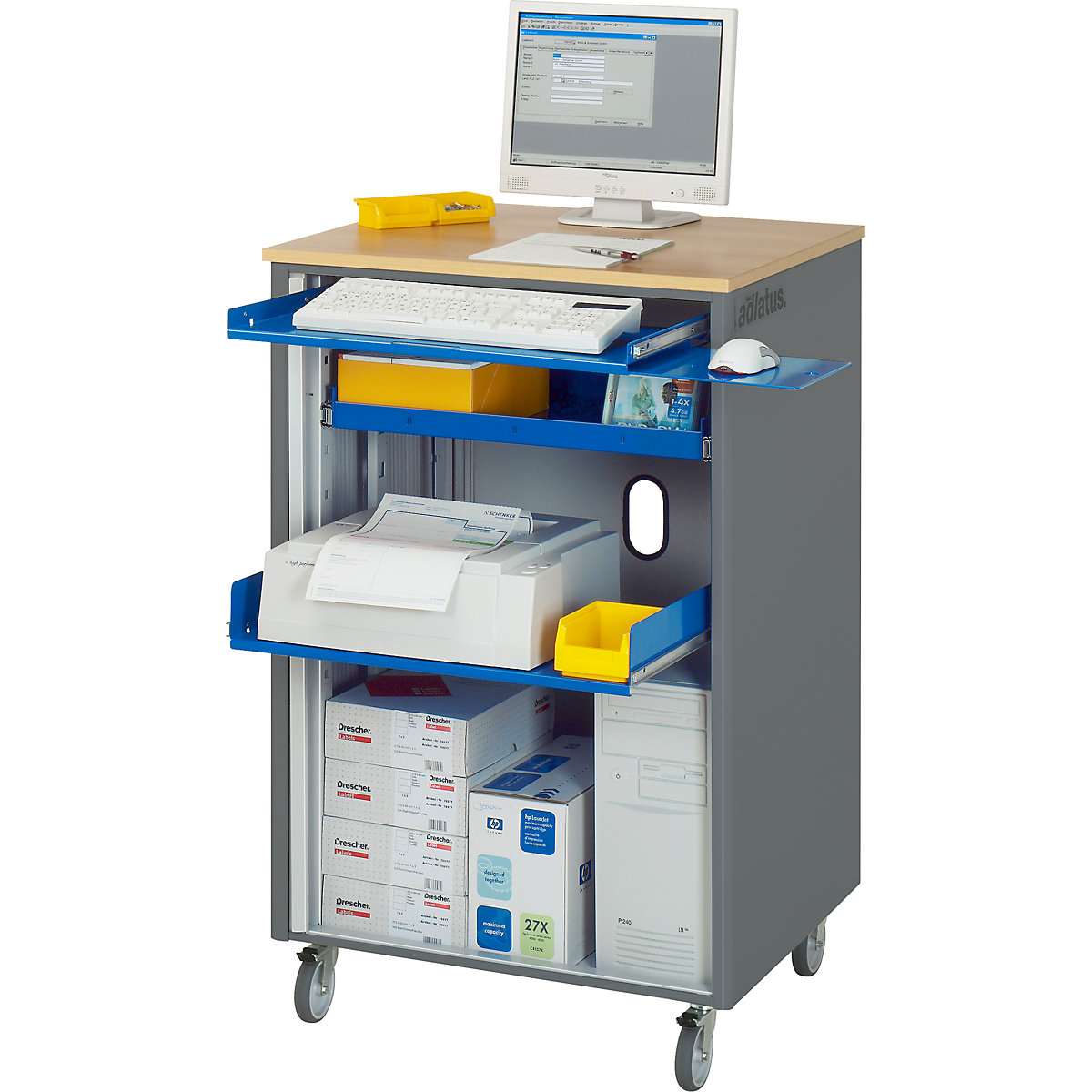 Computer workstation – RAU (Product illustration 2)-1