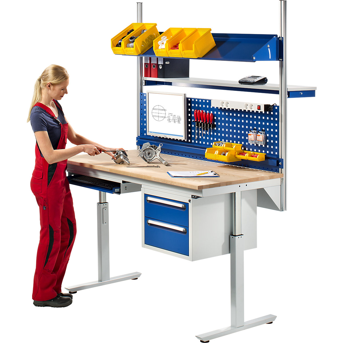 Drawer container below table top – RAU (Product illustration 3)-2