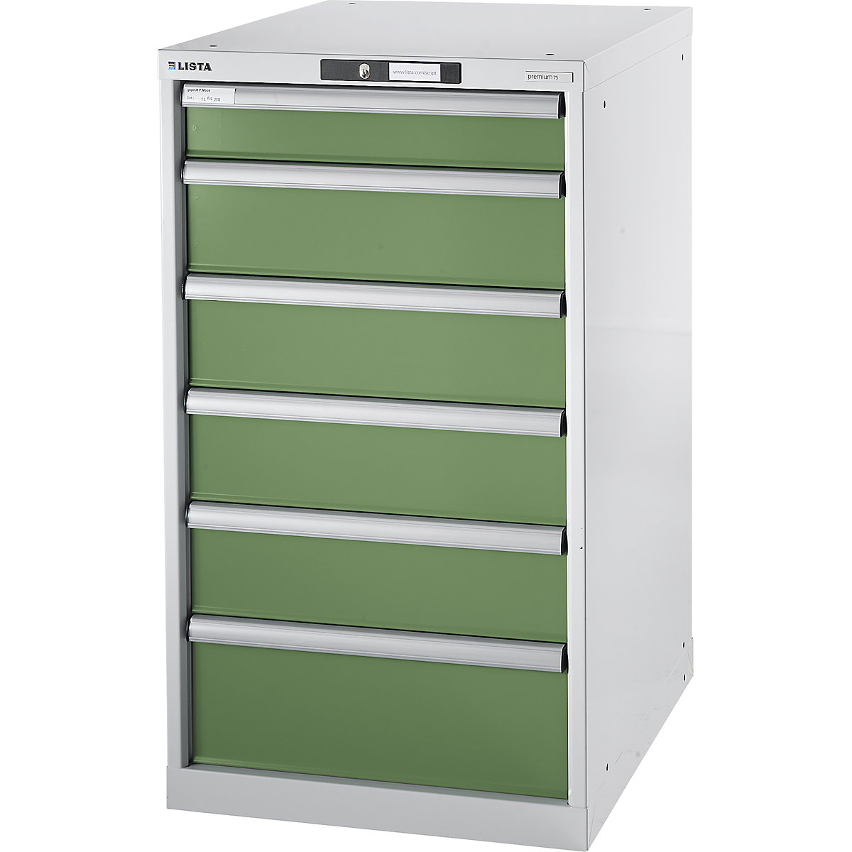 Modular workbench system, drawer unit – LISTA (Product illustration 2)-1