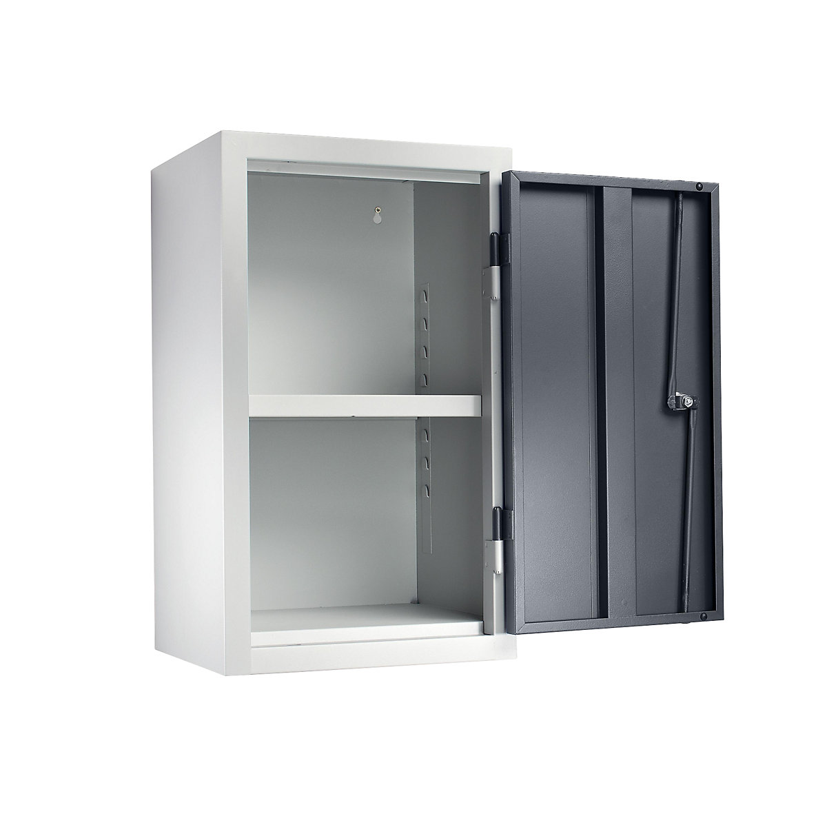Wall mounted cupboard for the workshop – eurokraft basic (Product illustration 2)-1