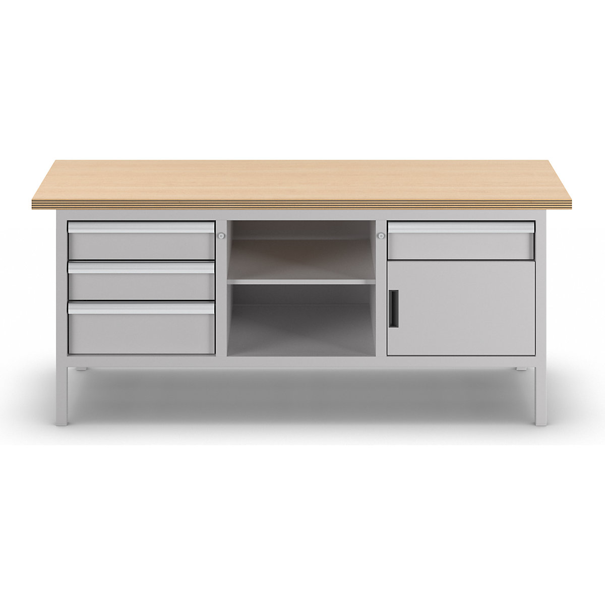 Dílenský stůl s rámovou konstrukcí – LISTA (Obrázek výrobku 3)-2