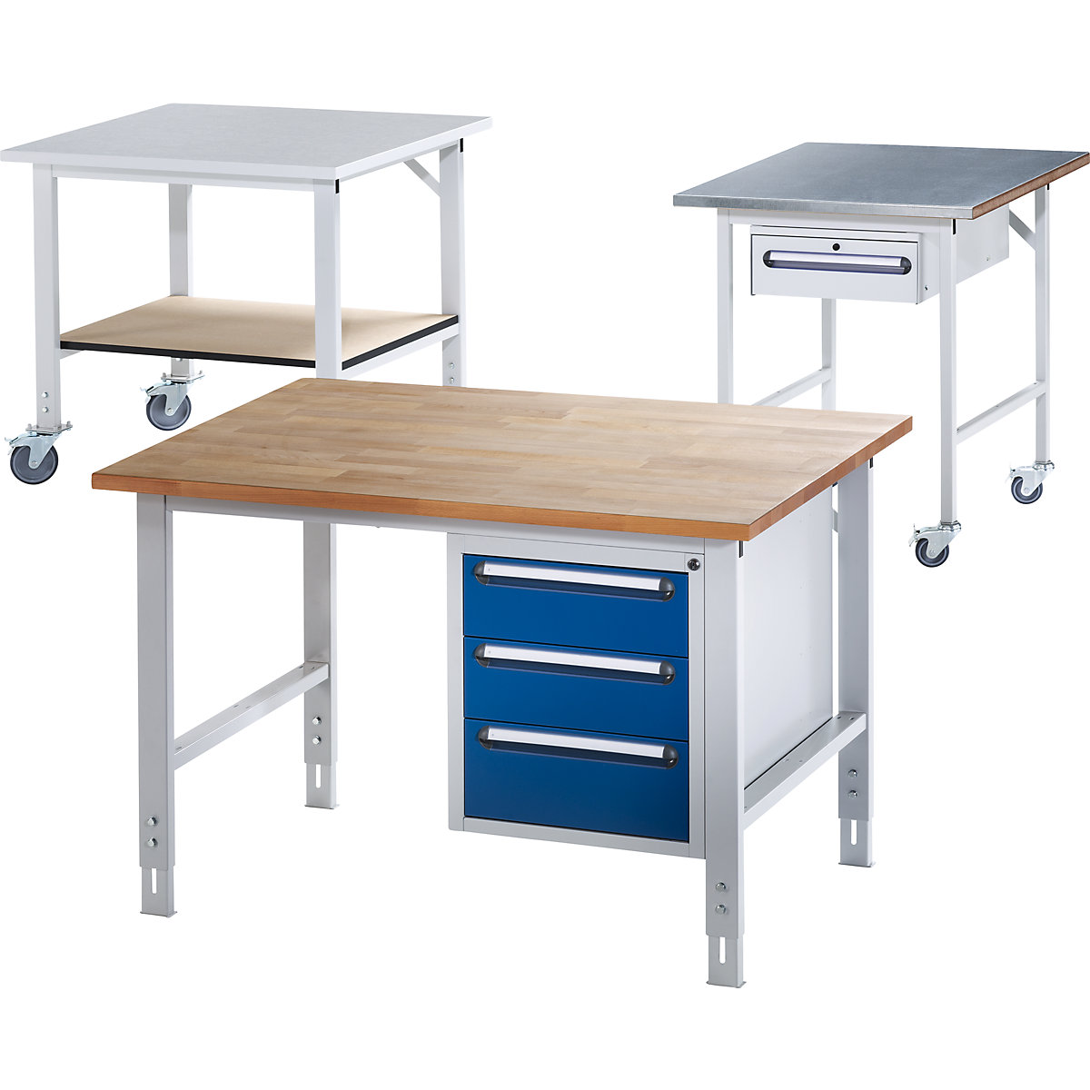 Pracovní stůl, výškově přestavitelný – RAU (Obrázek výrobku 5)-4