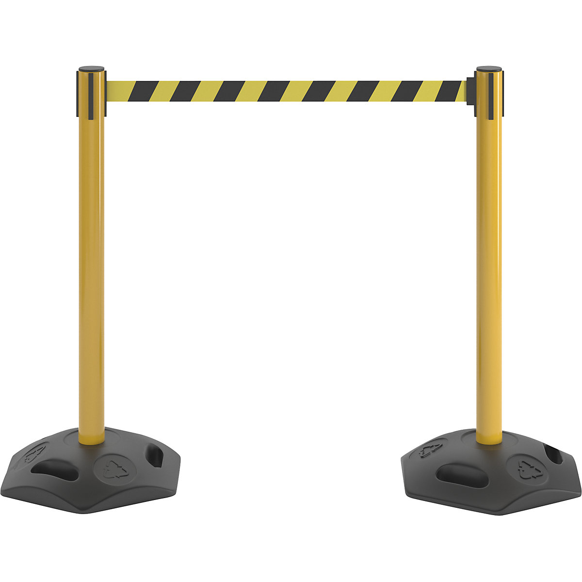 Poste de barreira com cinta, embalagem de 2 unidades (Imagem do produto 12)-11