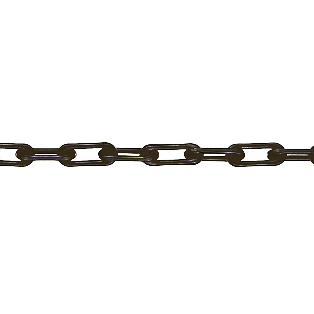 Corrente de qualidade em nylon, qualidade MNK 6, comprimento do colar 50 m, preto-0