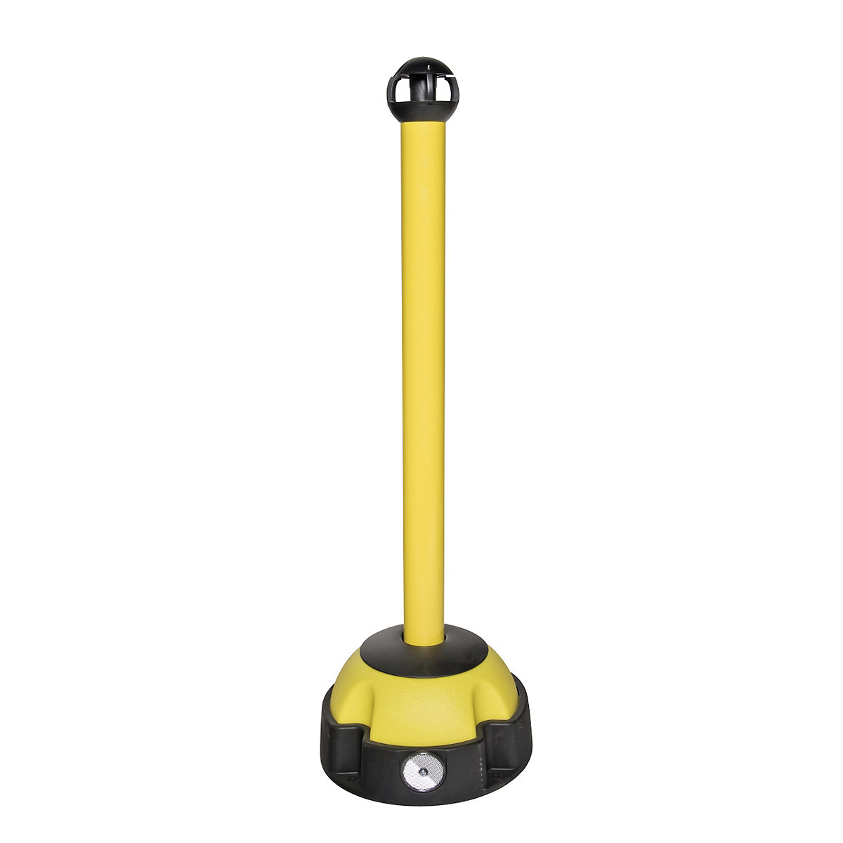Poste de aviso, para interiores e exteriores, amarelo / preto-0