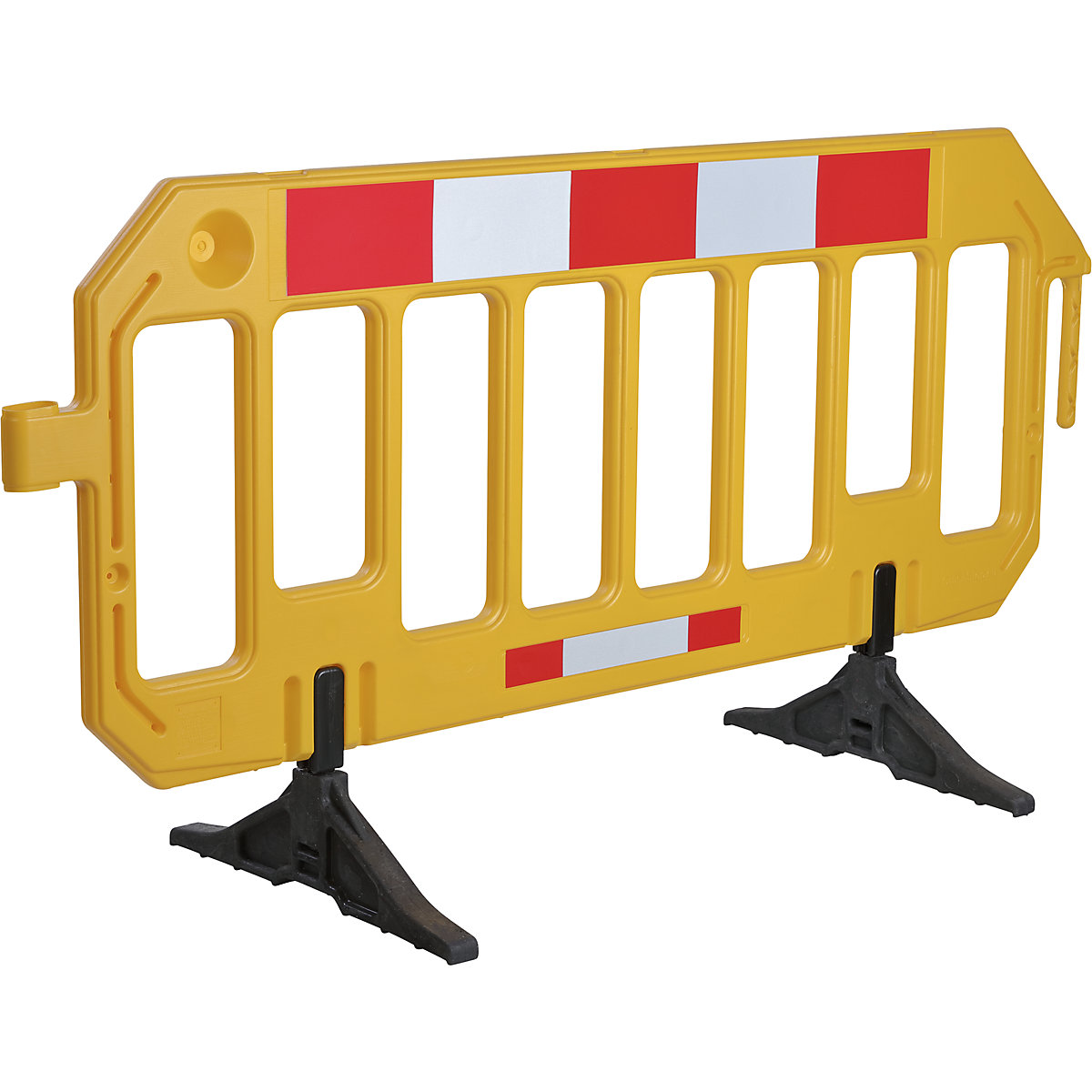 Grade de barreira, HDPE, película retrorrefletora – CrashStop, sem sentido de orientação, amarelo / vermelho-0