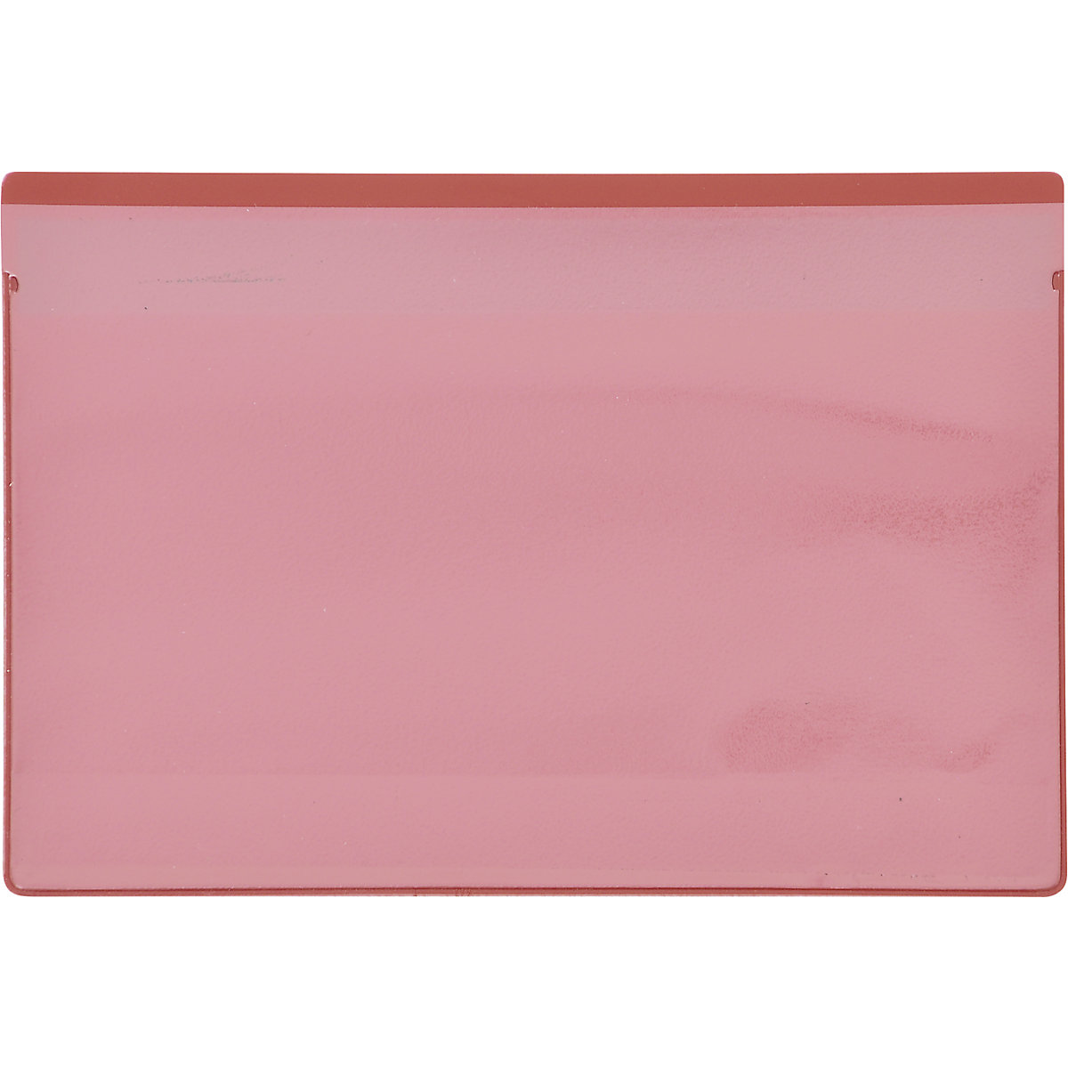 Bolsas para etiquetas, embalagem de 50 unid., com tira magnética, LxA 160 x 110 mm, A6, vermelho-0