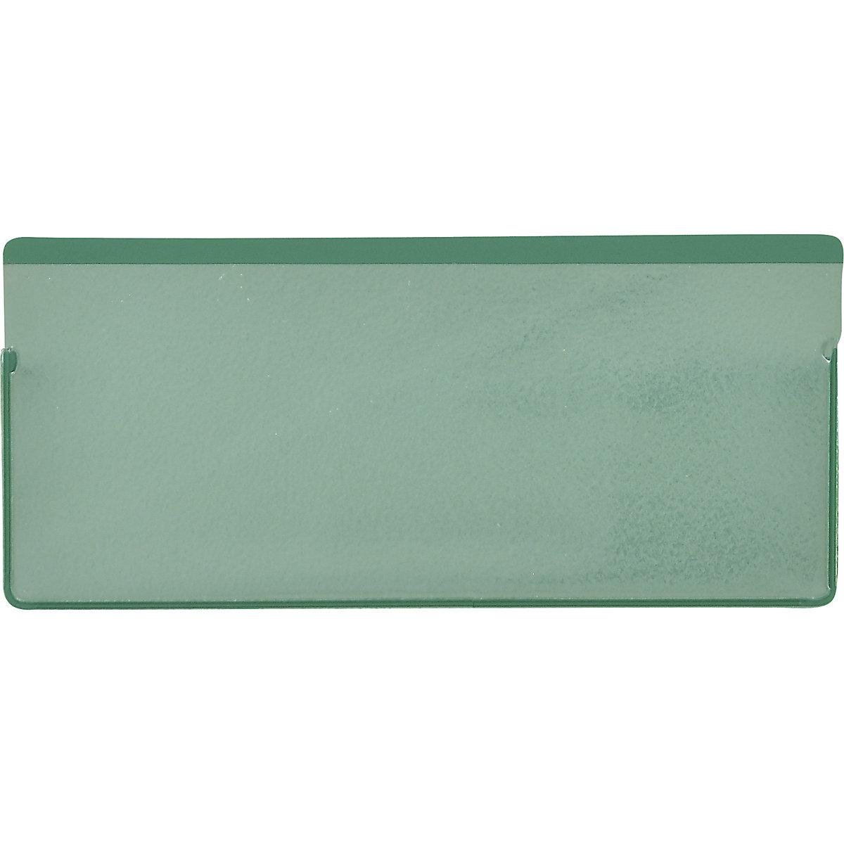 Bolsas para etiquetas, embalagem de 50 unid., com tira magnética, LxA 110 x 50 mm, verde-0