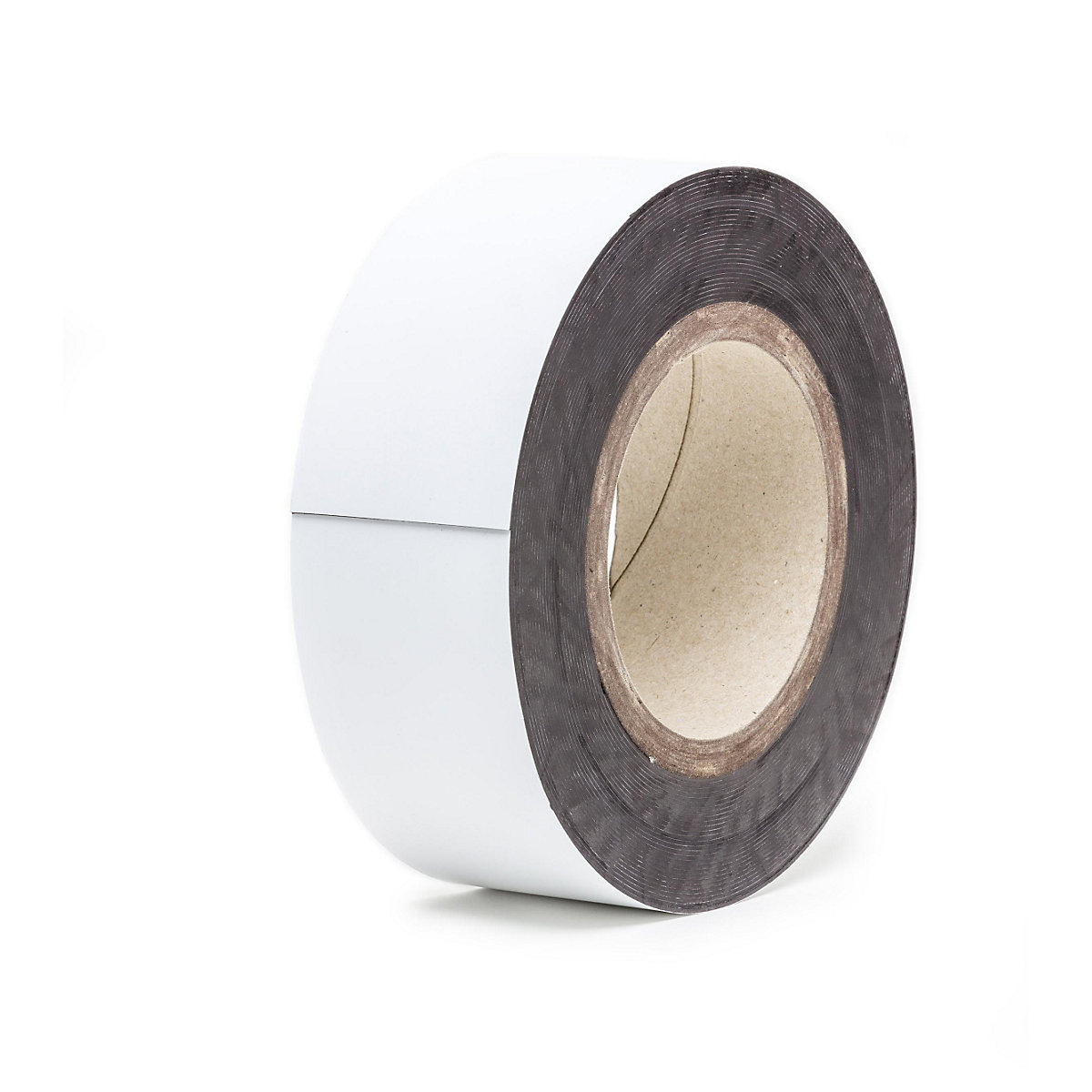 Letreiros magnéticos para armazém, mercadoria em rolo, branco, altura 50 mm, comprimento do rolo 10 m-0
