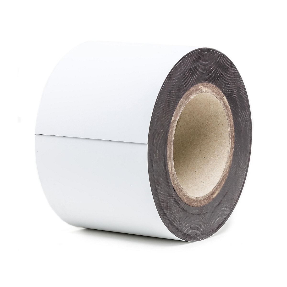 Letreiros magnéticos para armazém, mercadoria em rolo, branco, altura 100 mm, comprimento do rolo 10 m-0
