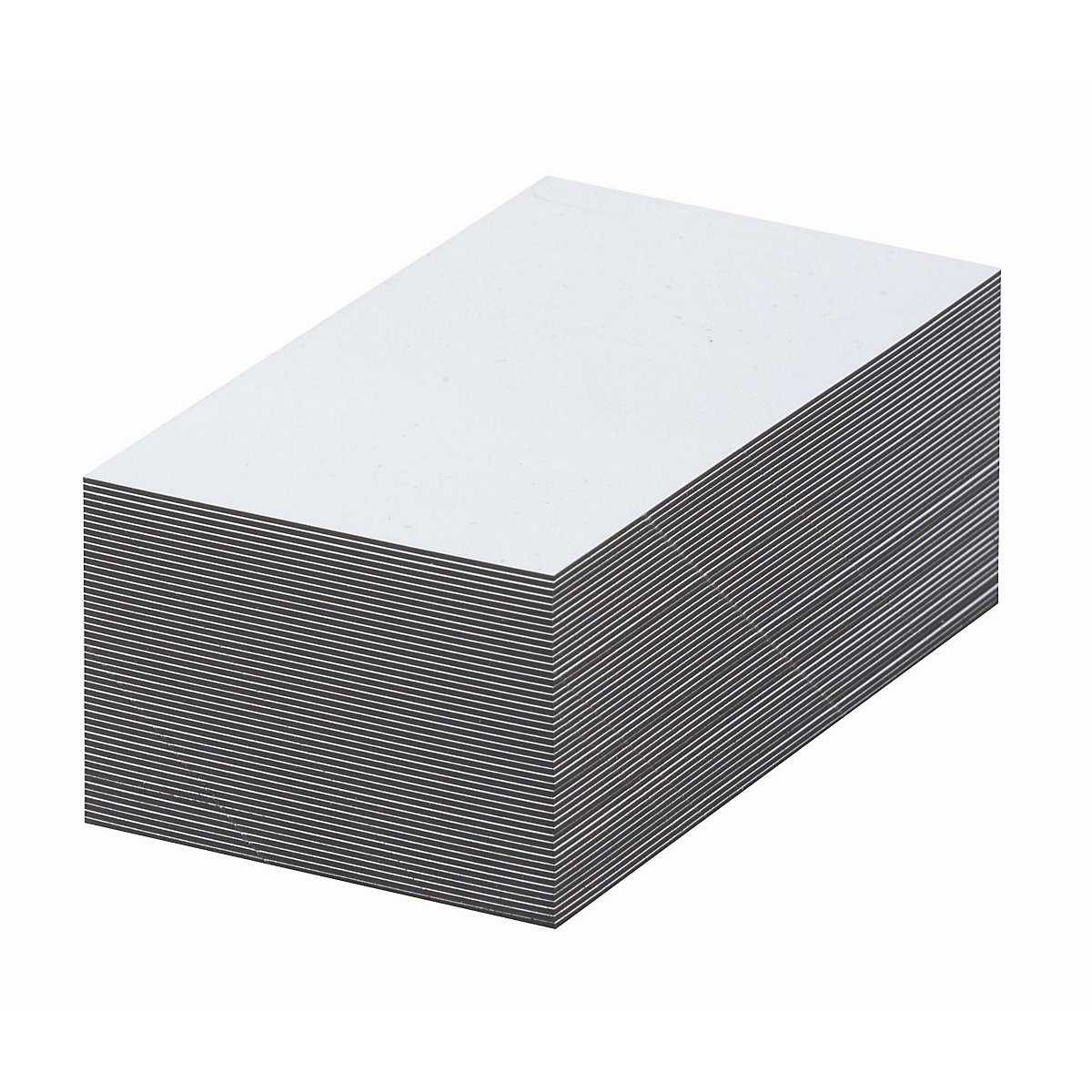 Letreiros magnéticos para armazém, branco, AxL 50 x 100 mm, embalagem com 100 unid.-0