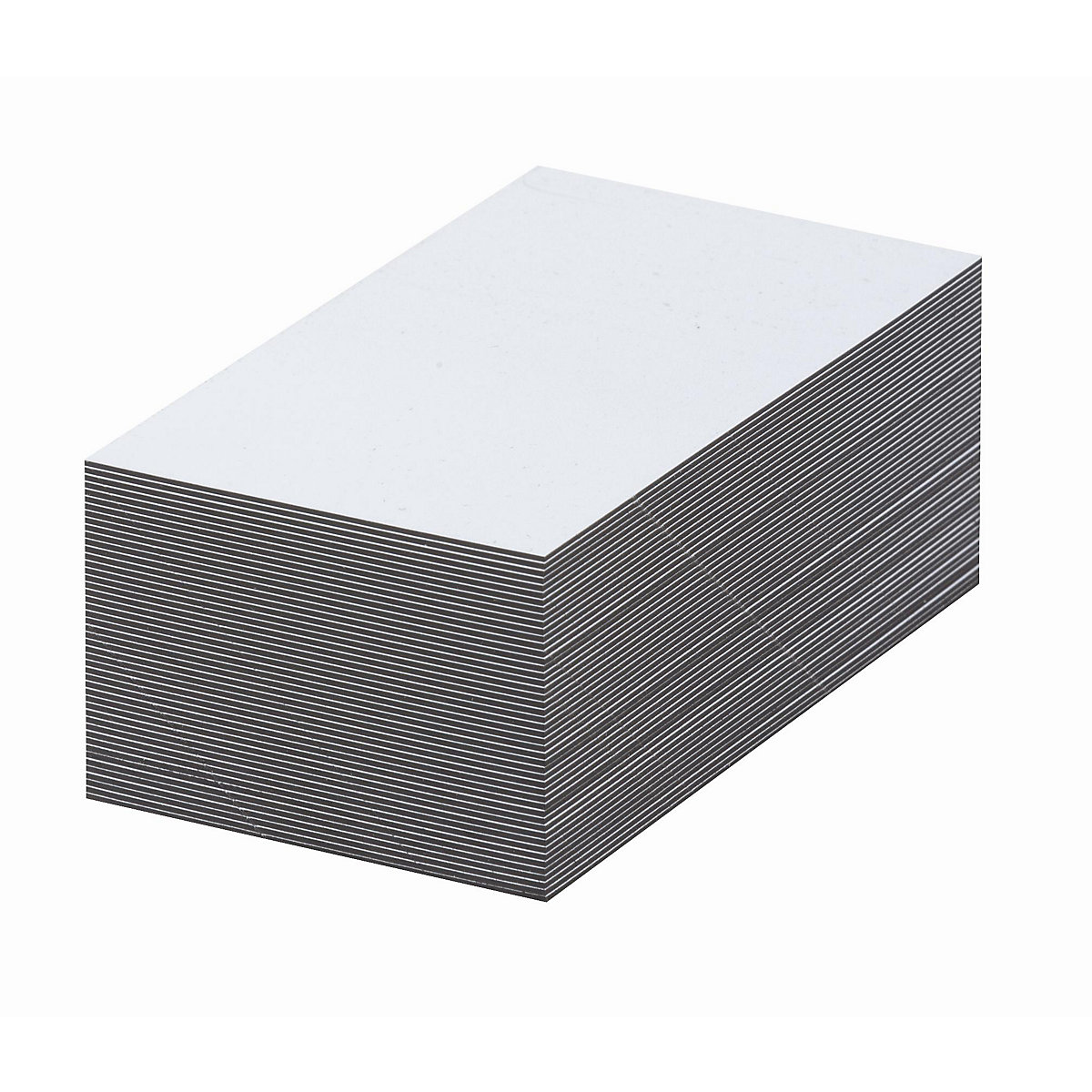 Letreiros magnéticos para armazém, branco, AxL 80 x 100 mm, embalagem com 100 unid.-0