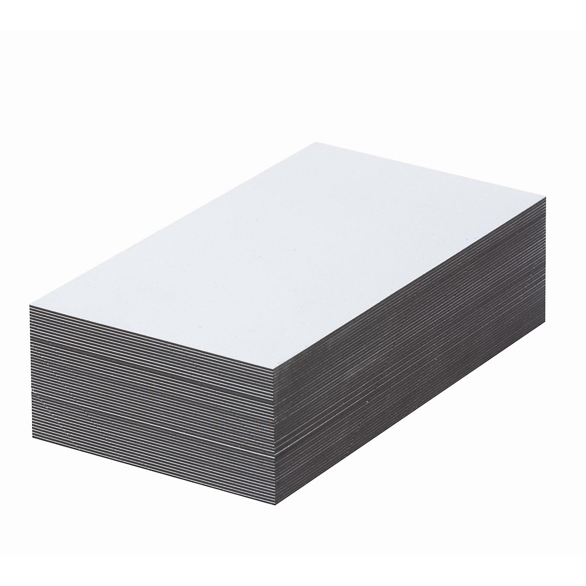 Letreiros magnéticos para armazém, branco, AxL 80 x 150 mm, embalagem com 100 unid.-0