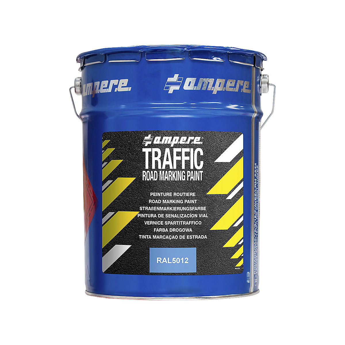 Tinta de marcação para estradas – Ampere, balde de 5 kg, azul-0