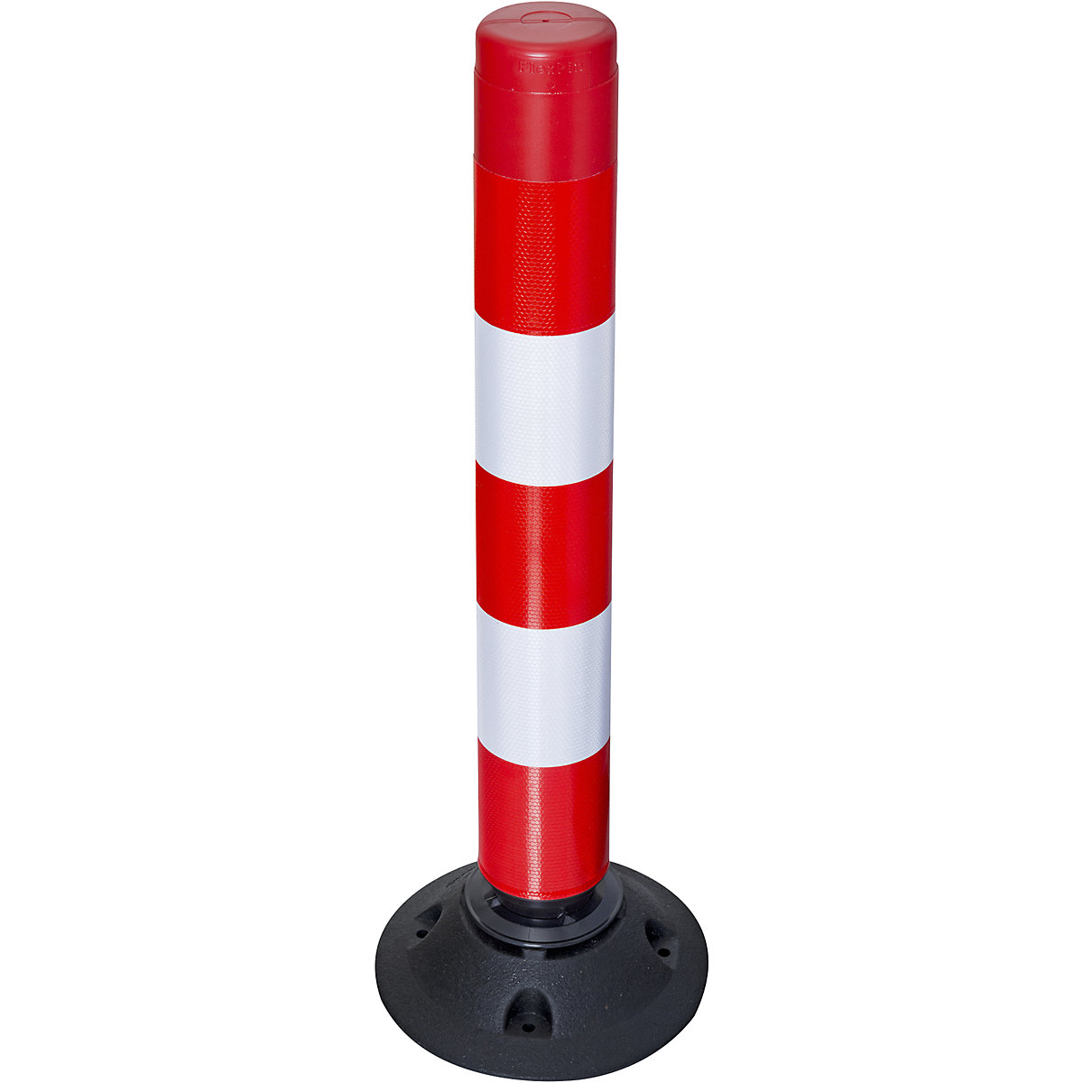 LeitPin, altura 760 mm, vermelho/branco refletor-0