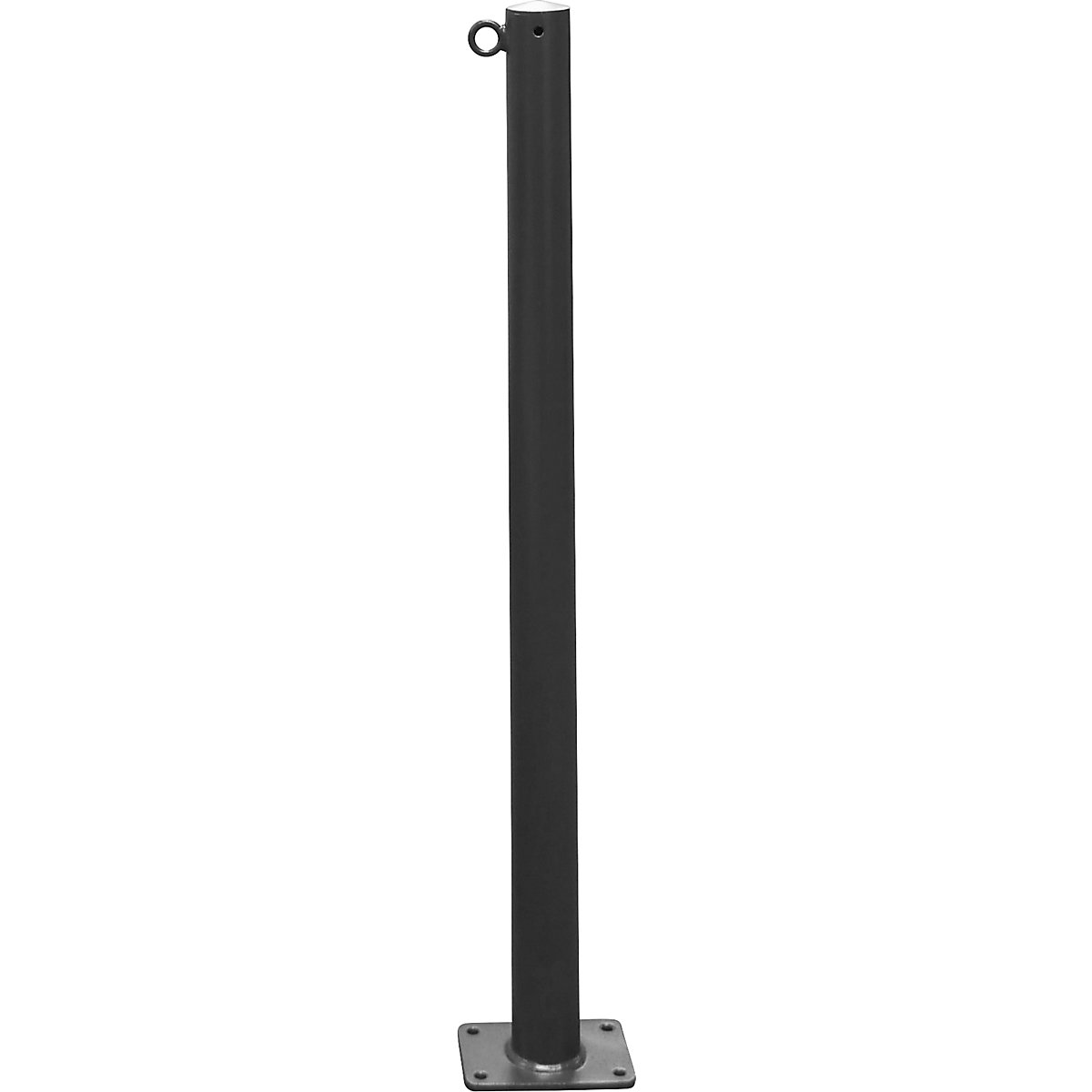 Poste de barreira, Ø 60 mm, ferro-mica – Schake