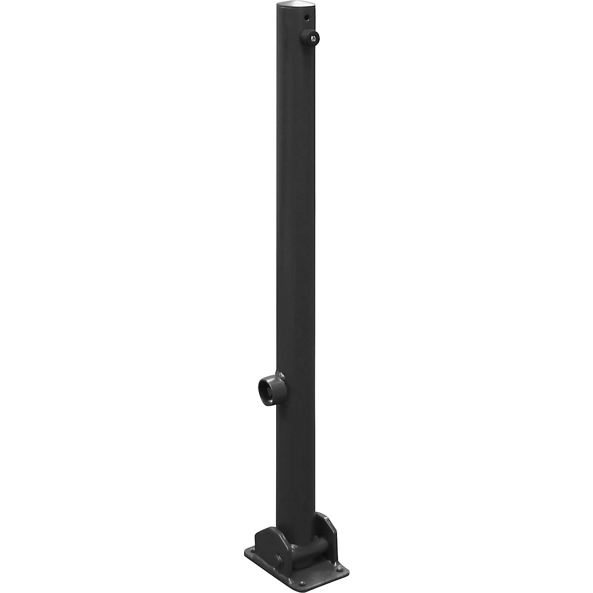 Poste de barreira, Ø 60 mm, ferro-mica – Schake